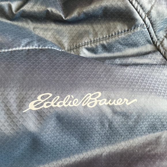 Eddie Bauer athletic performance, jacket, size men’s, medium, gray with orange - Picture 4 of 16